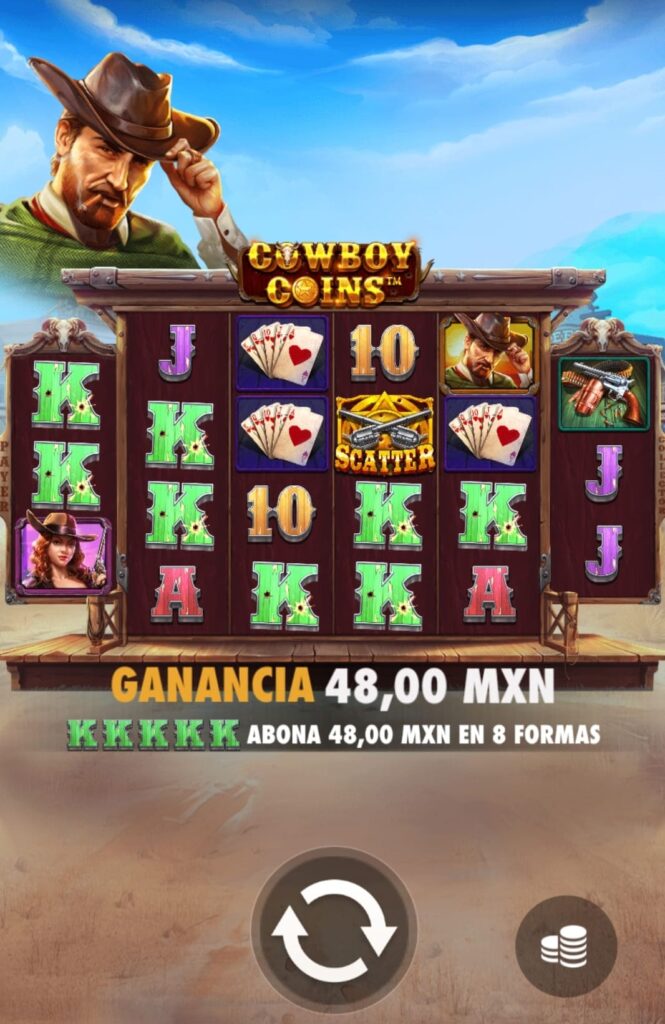 Cowboy Coins del proveedor Pragmatic Play