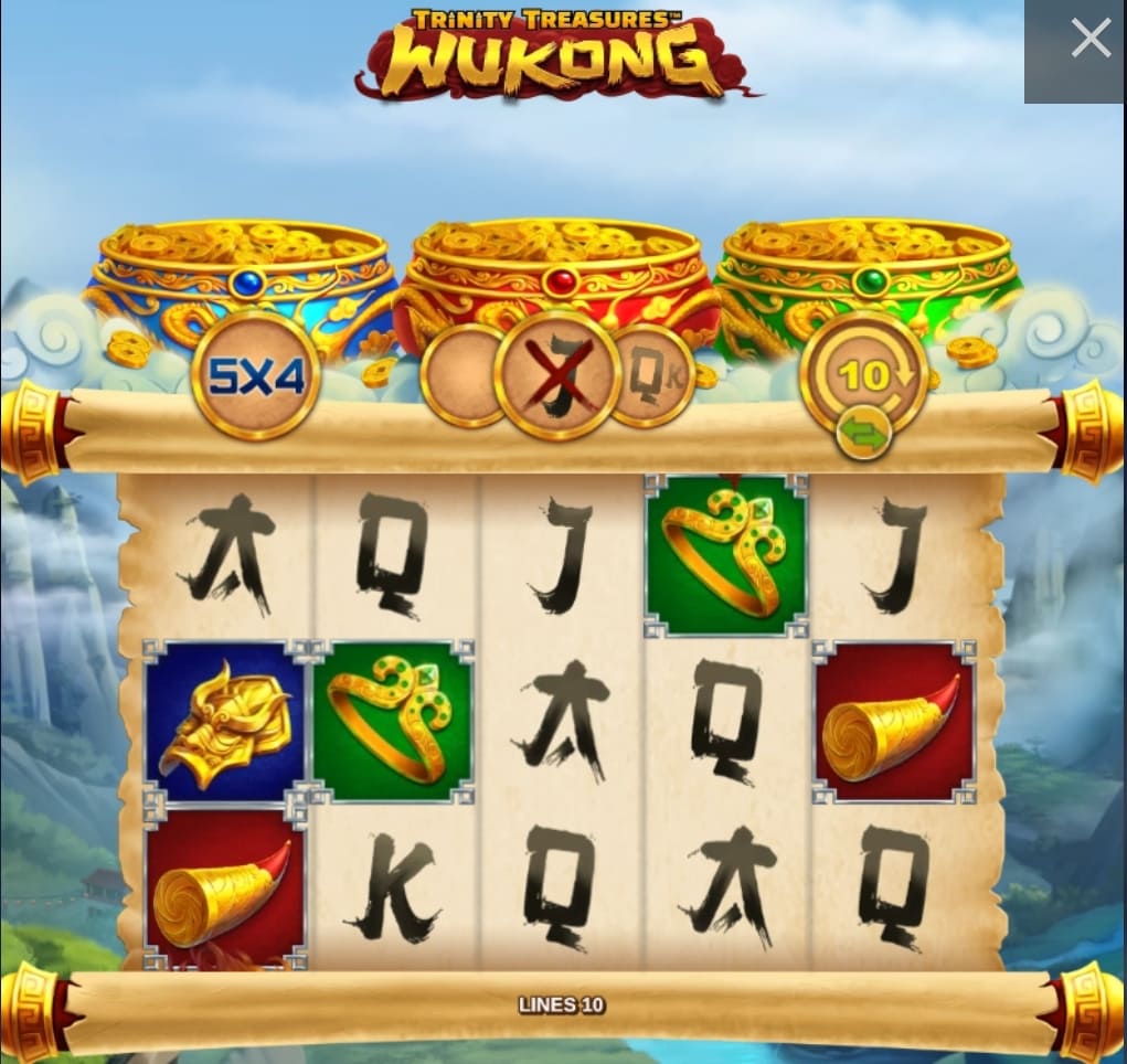 Trinity Treasures Wukong juego